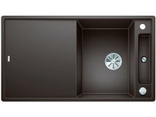 Granitový drez Blanco AXIA III 5 S InFino káva drez vpravo s excentrom prísluš. sklo