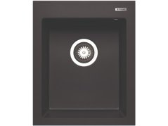 Granitový dřez Pyramis Istros 41 x 50 1B Carbon