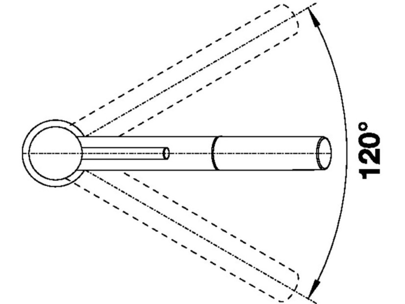 Dřezová baterie Blanco KANO-S chrom-4