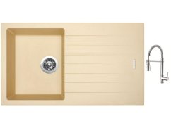 Set Sinks PERFECTO 860 Sahara + baterie Sinks MIX 35 PROF S chrom