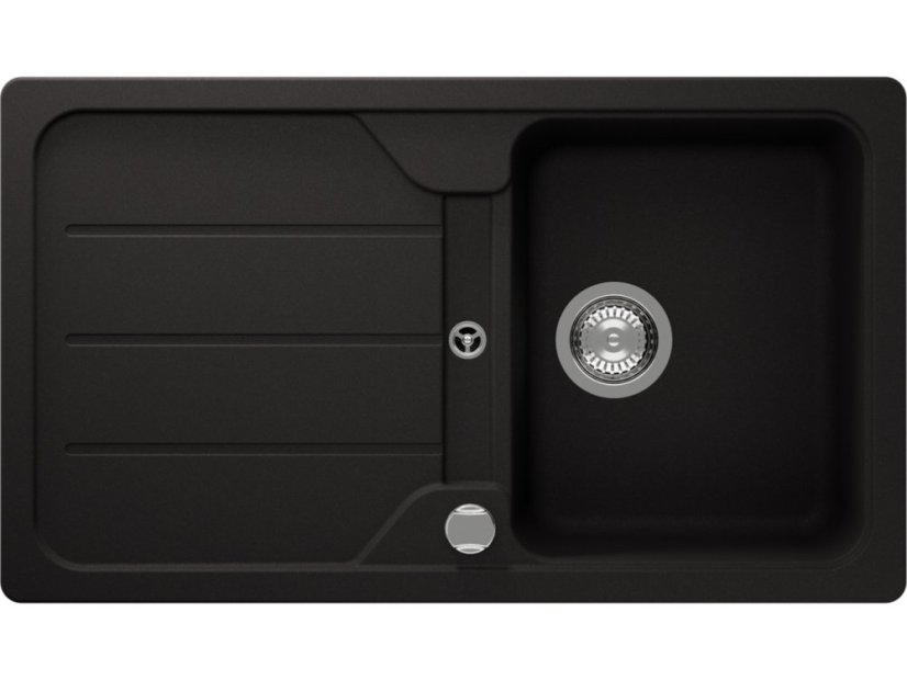 Granitový dřez Schock Formhaus D-100-A Nero