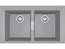 Tectonitový dřez Franke S2D 620-86 Šedá