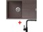 Sinks ULTIMA 790 Marone + ENIGMA S Černá matná
