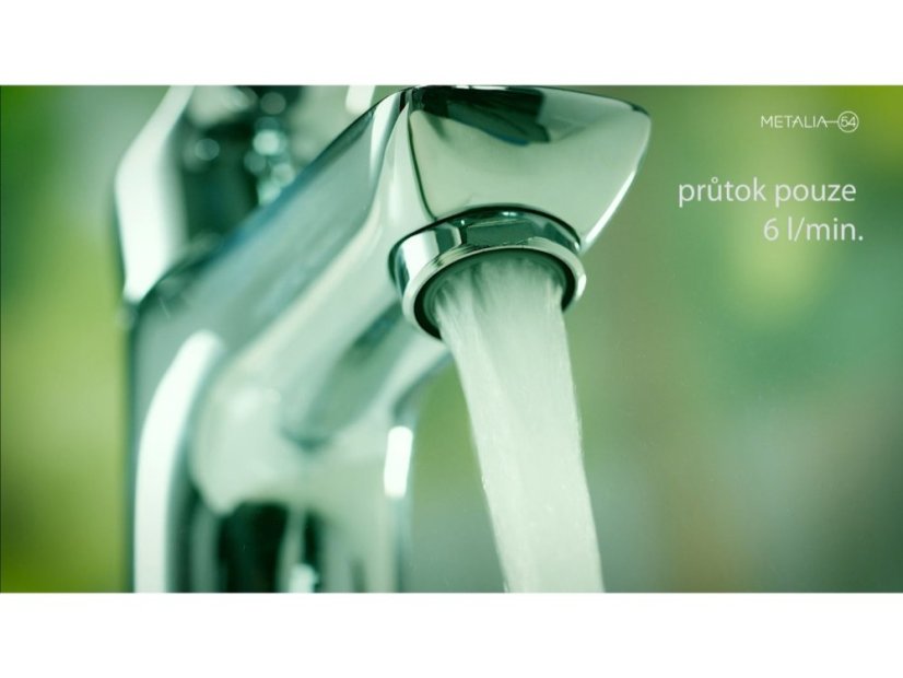 Dřezová baterie Novaservis Metalia 54 ECO, chrom