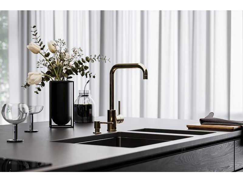 Kuchyňská baterie Alveus OZ Gold