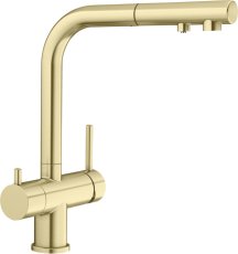 Drezová batéria Blanco Fontas-S II Filter Saténovo zlatá
