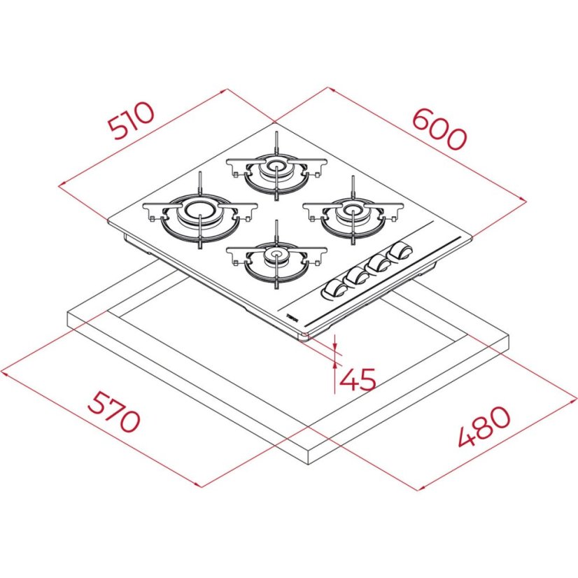 Teka GBE 64002 KB BK