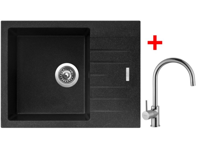 Sinks PERFECTO 650 Granblack + Vitalia