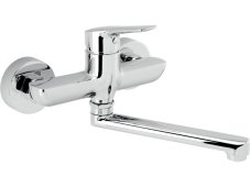 Umyvadlová dřezová baterie 150 mm Metalia 54 ECO, chrom 2