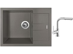 Set Sinks AMANDA 650 Truffle + batéria Sinks ENIGMA S chróm Set Sinks AMANDA 650 Truffle + batéria Sinks ENIGMA S chróm