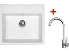 Sinks SOLO 560 Milk + ARCO celonerezová