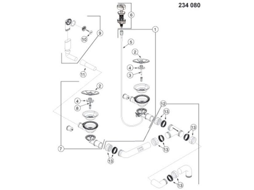 Granitový drez Blanco AXIA III 6 S-F InFino sivá skala + doska
