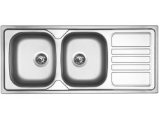 Nerezový dřez Sinks OKIO 1160 DUO V 0,6mm Nerezový dřez Sinks OKIO 1160 DUO V 0,6mm