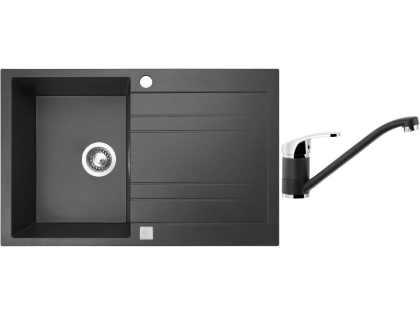 Set Sinks GRANDE 800 Granblack + baterie Sinks Pronto Grandblack