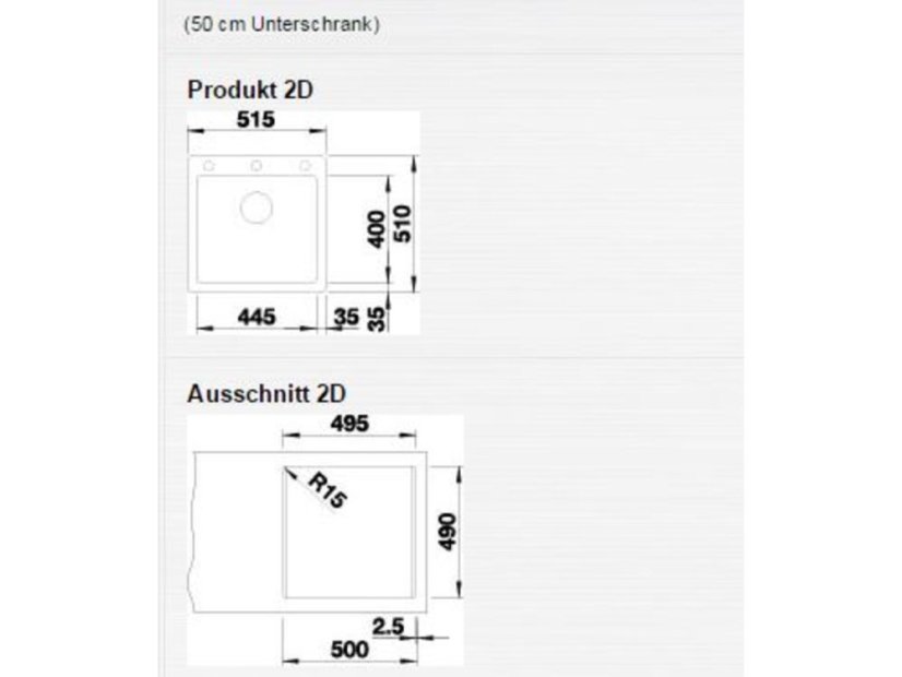 Granitový dřez Blanco PLEON 5 Antracit