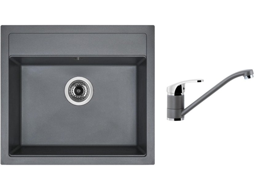 Set Sinks SOLO 560 Titanium + baterie Sinks PRONTO Titanium