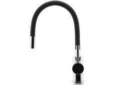 Drezová stojanková batéria Ferro Chrom/Čierna