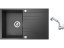 Set Sinks GRANDE 800 Granblack + baterie Sinks MIX 3 S Chrom