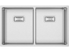 Nerezový drez Sinks BOX 740 DUO FI 1,0mm