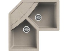 Granitový drez Elleci Unico Corner G51