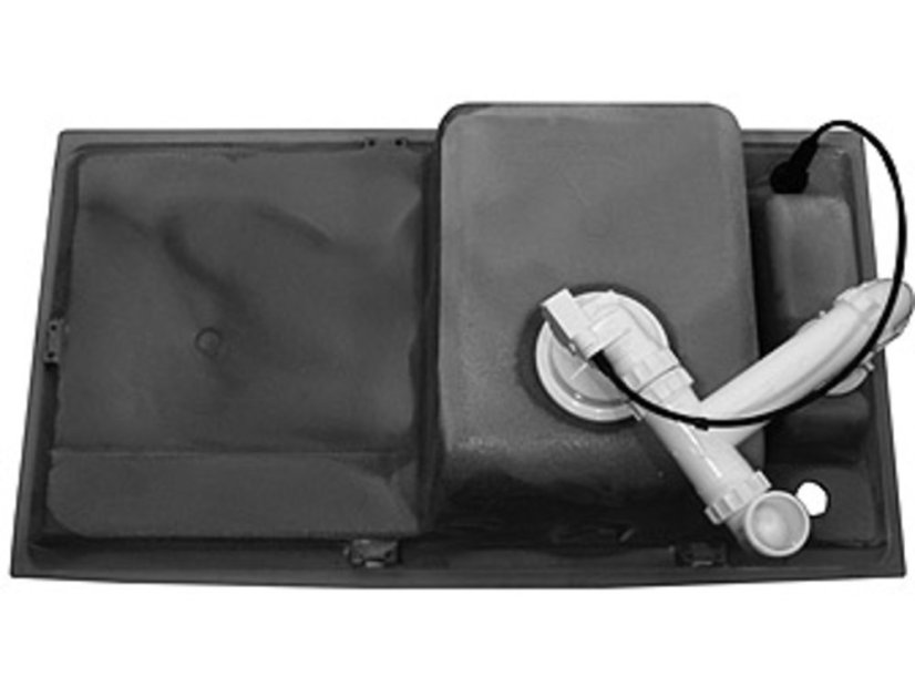 Granitový dřez Blanco AXIA II 5 S Silgranit bílá dřez vpravo s excentrem přísluš. ano