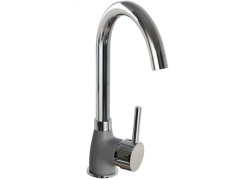 Kuchynská batéria Pyramis Bello Duo Sivá