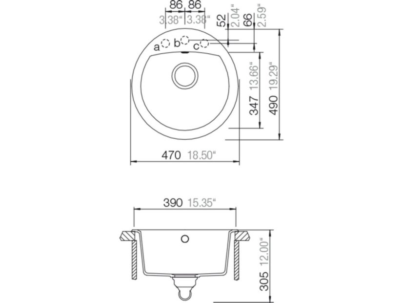 Granitový drez Schock Manhattan R-100-A Croma