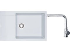 Set Franke MRG 611-78 BB Biela-ľad + Franke FN 0147 Chróm