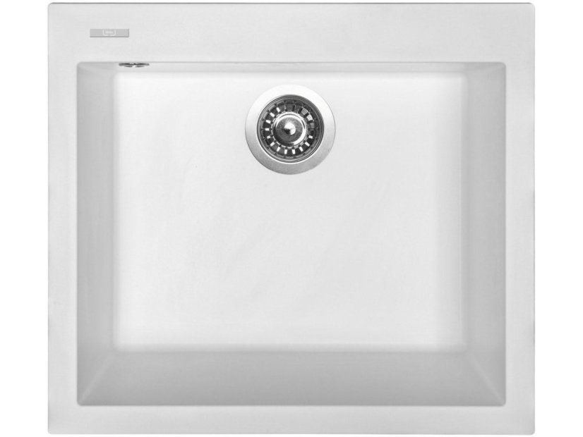 Set Sinks CUBE 560 Milk + baterie Sinks MIX 35 P chrom