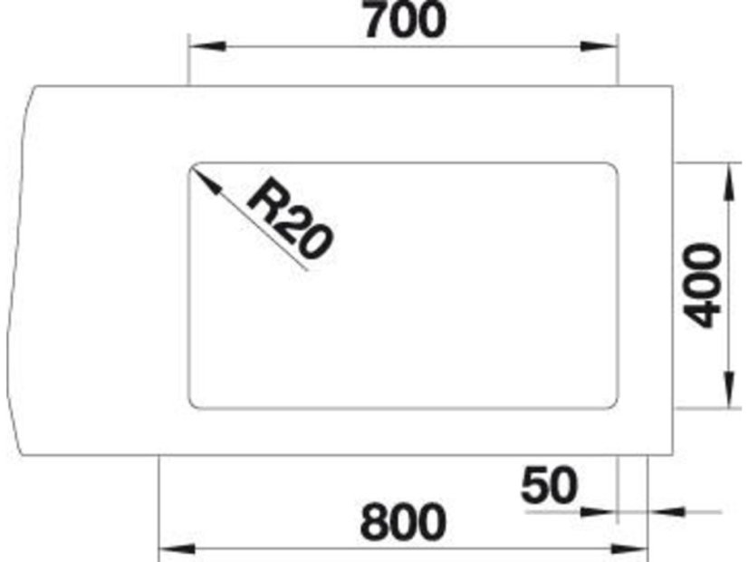 Granitový drez Blanco Etagon 700 U Káva