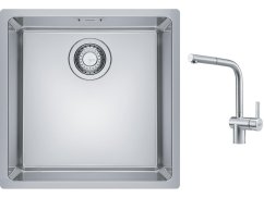 Set Franke MRX 110-40 Nerez + baterie Franke FC 3791 ATLAS NEO Nerez
