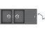 Set Sinks PERFECTO 1160 DUO Titanium + baterie Sinks MIX 3 S Chrom