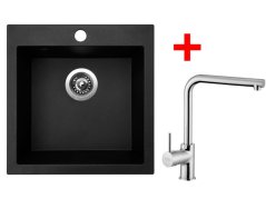 Sinks VIVA 455 Granblack + Elka