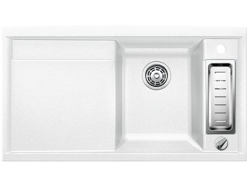 Granitový dřez Blanco AXIA II 5 S Silgranit bílá dřez vpravo s excentrem přísluš. ano