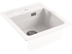 Granitový dřez Alveus ATROX 20 bílý 3d