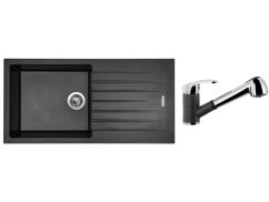 Set Sinks PERFECTO 1000 Metalblack + batéria Sinks LEGENDA S Metalblack