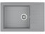 Granitový drez Teka STONE 60 S-TG 1B 1D Hliníkovo šedá