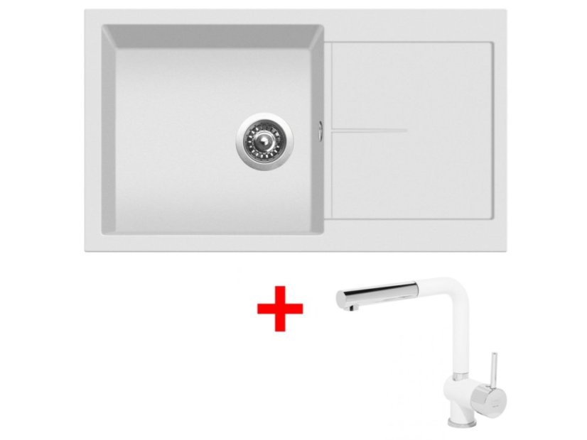 Set Sinks Infinity 860 Milk + Mix 3 P GR