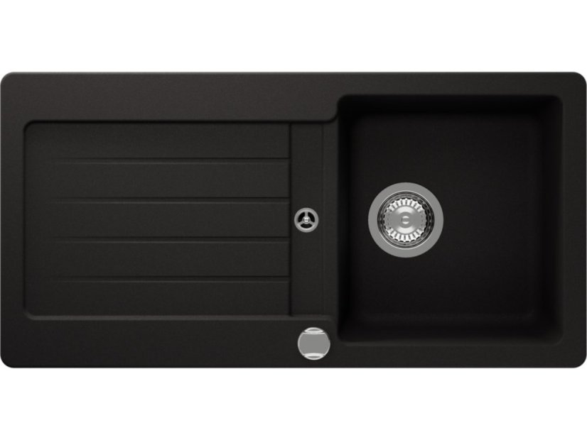 Granitový drez Schock Typos D-100S-A Nero