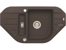 Granitový drez Alveus NIAGARA 60 Chocolate