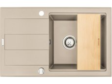 Granitový drez Pyramis Sparta Plus Lux 78x48 1B 1D Beige