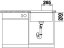 Granitový dřez Blanco Etagon 500 U nákres2