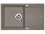 Granitový dřez Sinks LINEA 780 XC Truffle