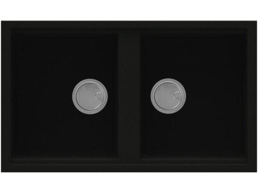 Granitový dřez Elleci Best 450 Black K86