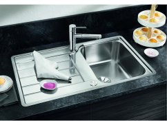 Nerezový dřez Blanco CLASSIMO 45 S-IF InFino nerez kartáčovaný