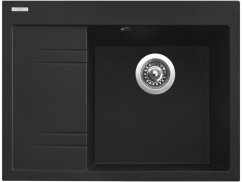 Granitový drez Sinks RIM 650 P Metalblack pravý Granitový drez Sinks RIM 650 P Metalblack pravý