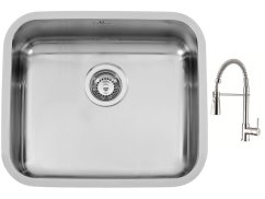 Set Sinks BELÉM 540 V leštěný + baterie Sinks MIX 35 PROF S Set Sinks BELÉM 540 V leštěný + baterie Sinks MIX 35 PROF S