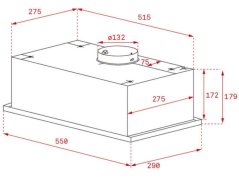 Vstavaný digestor Teka GFG 2 X