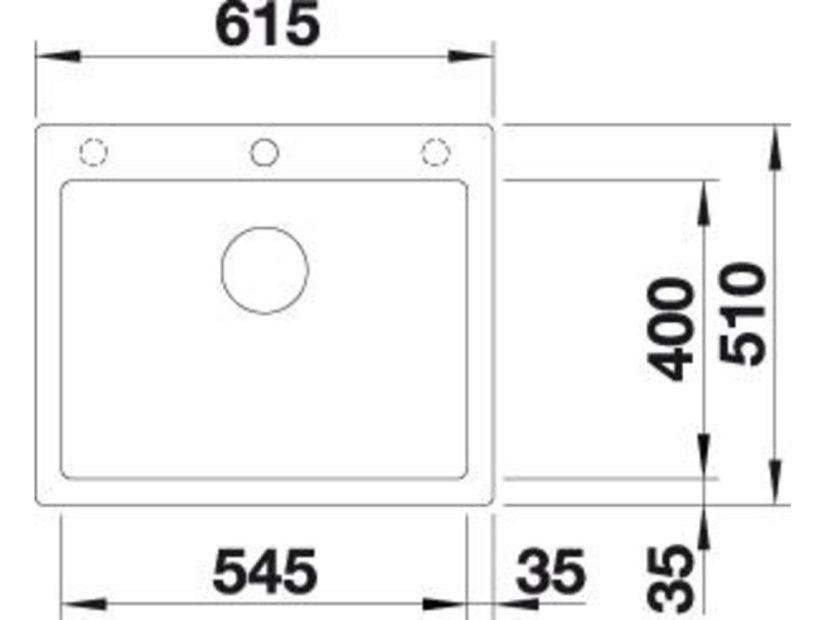 Granitový drez Blanco PLEON 6 InFino biela soft s excentrom - 4