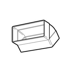 Koleno 45 pro 204x60 vertikální